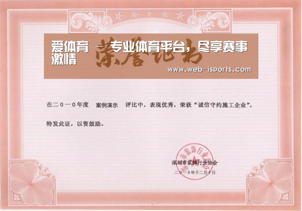 荣誉证书二